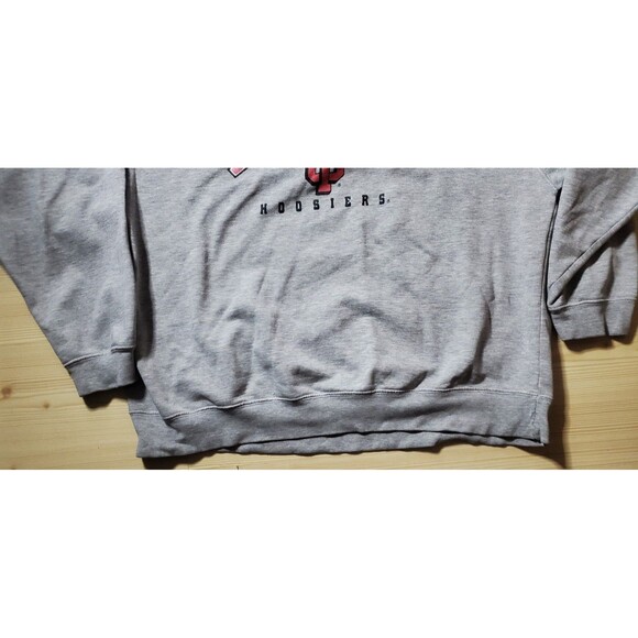 Vintage 90s university of Indiana Hoosier UI  Pro Edge hoodie sweater pullover s - Picture 2 of 5